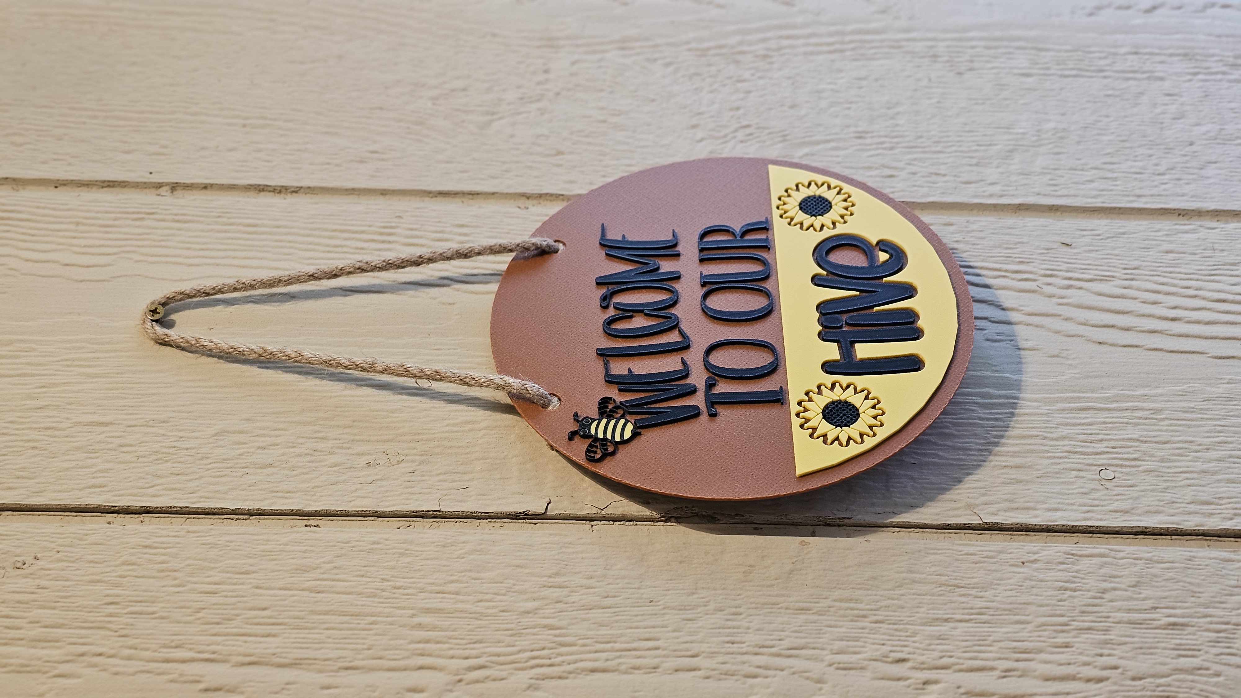 Decorative Craft Sign - 3D printed home decor sign